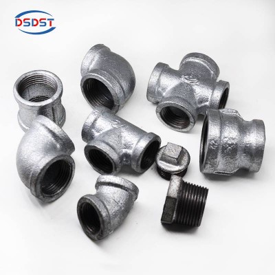 galvanized Malleable iron pipe fitting 90 degree elbow